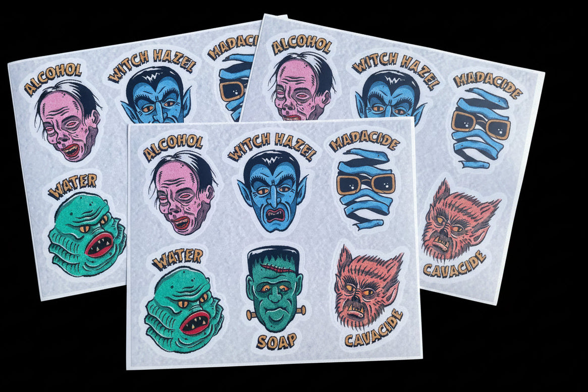 Artist Series Die-Cut Workstation Bottle Label Sheets