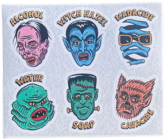 Artist Series Die-Cut Workstation Bottle Label Sheets