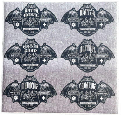 Artist Series Die-Cut Workstation Bottle Label Sheets