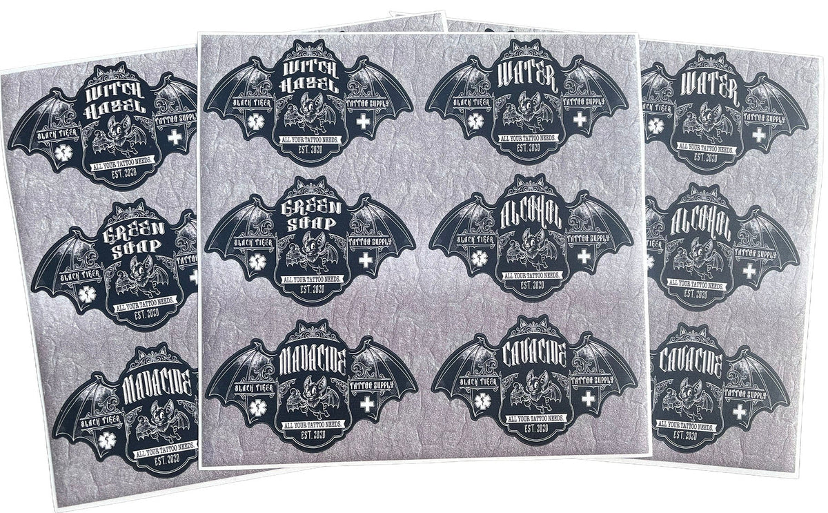 Artist Series Die-Cut Workstation Bottle Label Sheets