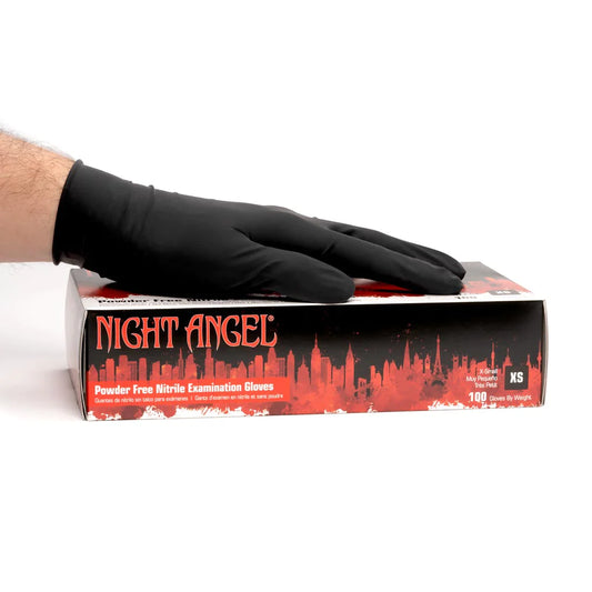 Night Angel Nitrile Gloves (Individual box)
