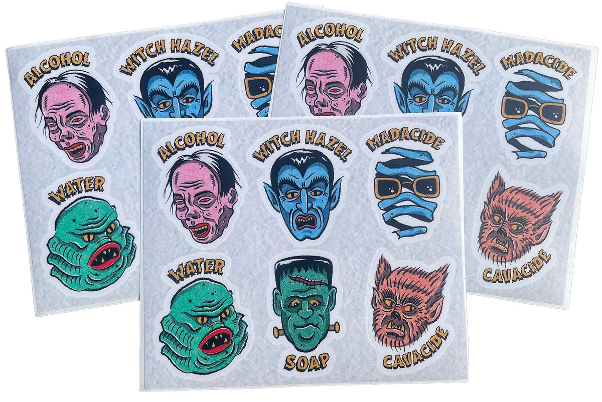 Artist Series Die-Cut Workstation Bottle Label Sheets