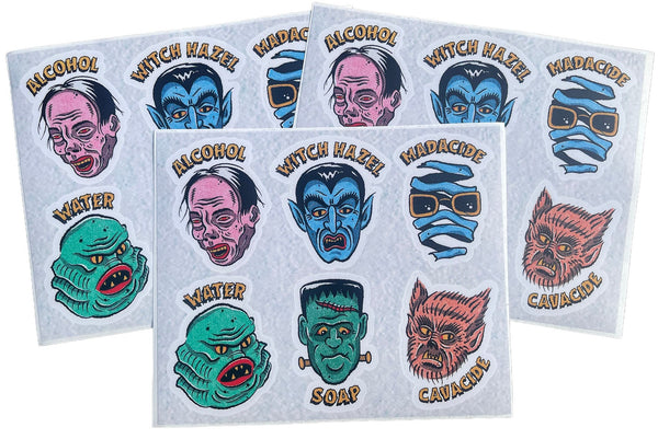 Artist Series Die-Cut Workstation Bottle Label Sheets