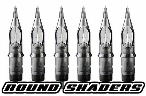 TRUE TATTOO Membrane ROUND SHADER Cartridge Needles