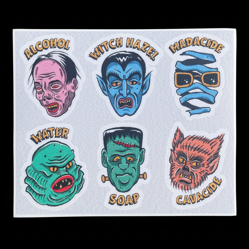 Artist Series Die-Cut Workstation Bottle Label Sheets