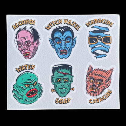 Artist Series Die-Cut Workstation Bottle Label Sheets