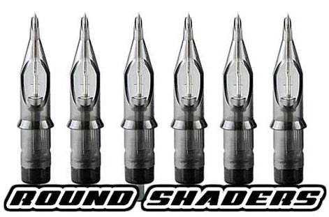 TRUE TATTOO Membrane ROUND SHADER Cartridge Needles – Black Tiger ...