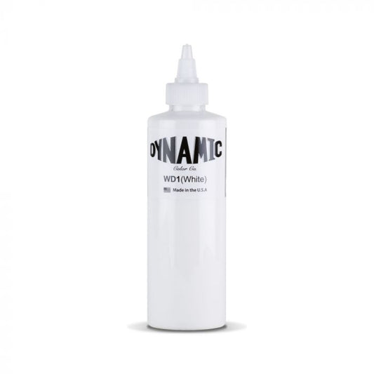 Dynamic White Tattoo Ink — 8oz Bottle